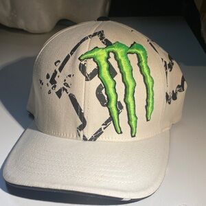 Fox Racing Monster Energy Collaboration #4 Ricky Carmichael Men's Hat Cap L/XL